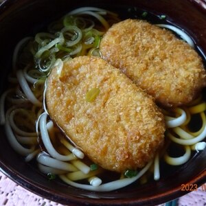 コロッケうどん